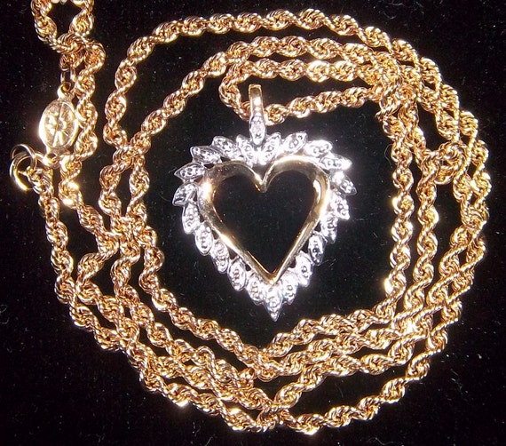 20 inch heart necklace deals