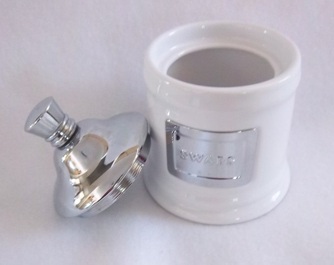 Cotton Swab Jar Etsy