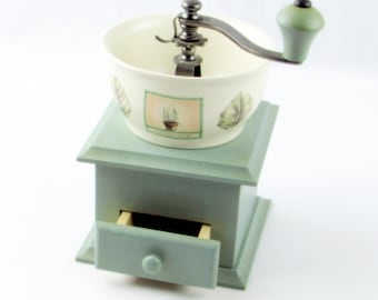 Garden Themed Coffee Mill