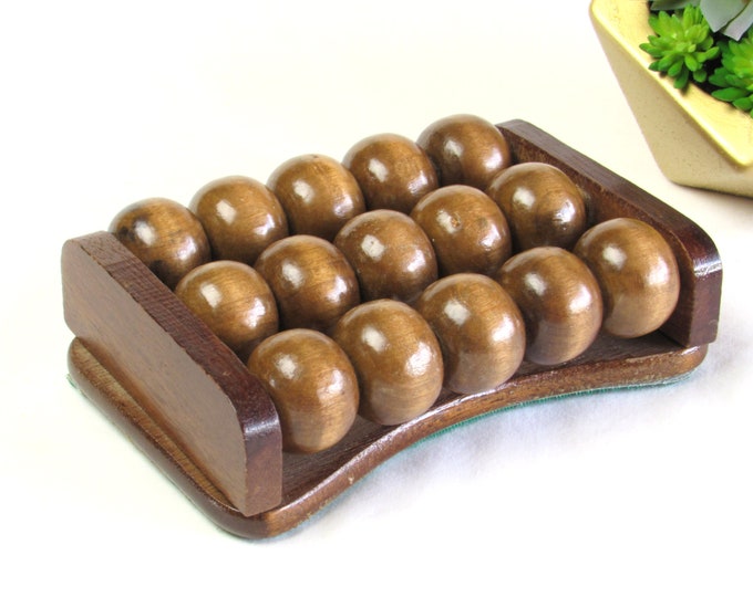 Wood Bead Foot Massager Etsy