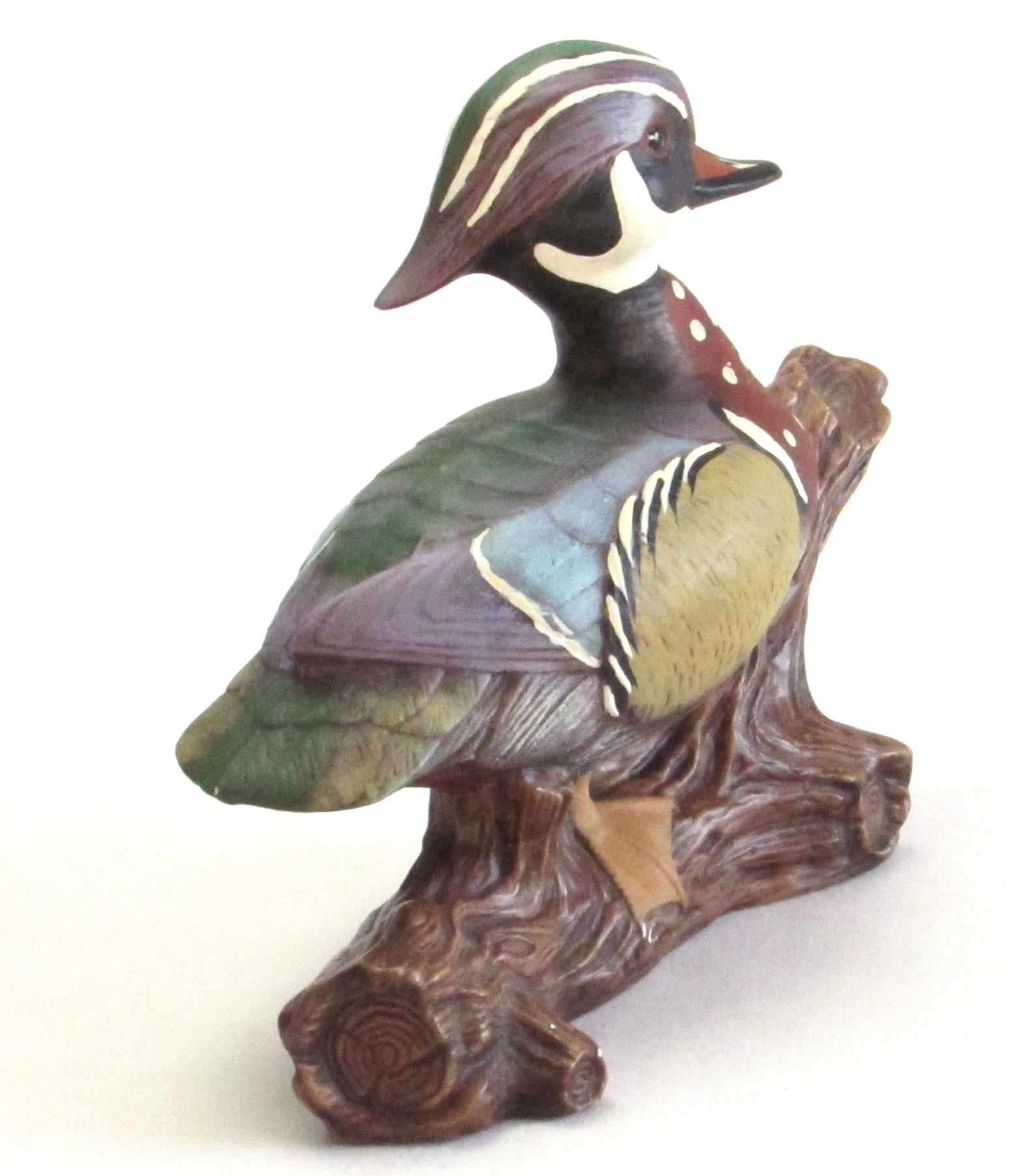 ceramic duck statue