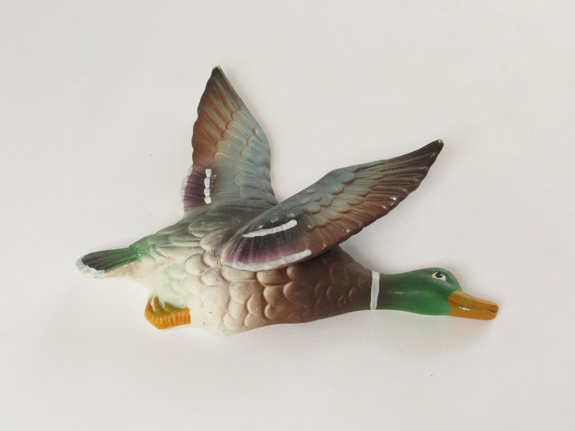 Antique Mallard Duck Wall Hanging Vintage Home Décor Etsy