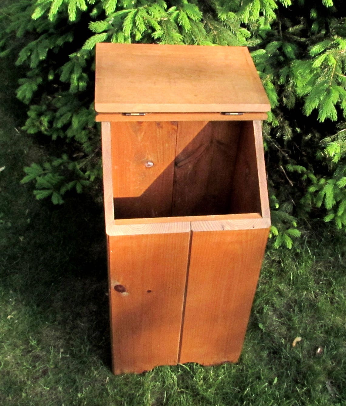 Heavy Duty Tall Strong and Clean Wooden Potato Bin Rustic Etsy