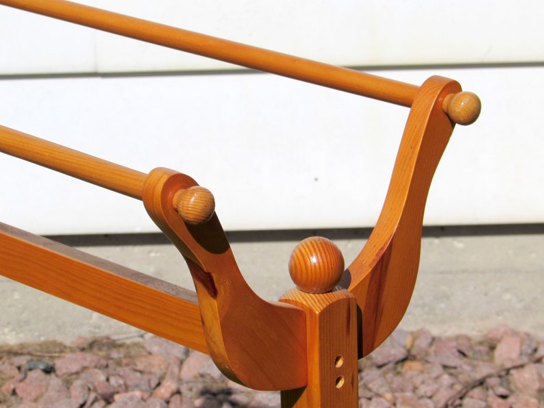 Extra Blanket Holder Wooden Quilt Rack Display Stand Etsy