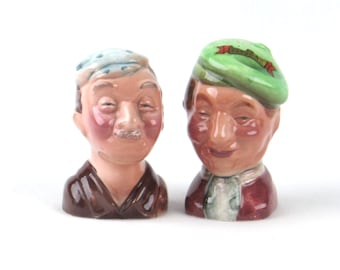 Best Pals - Mid Century Salt and Pepper Shakers - Vintage Home Kitchen Decor