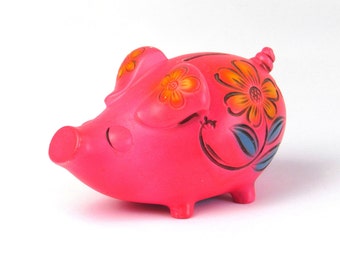 Pink Pig Piggy Bank