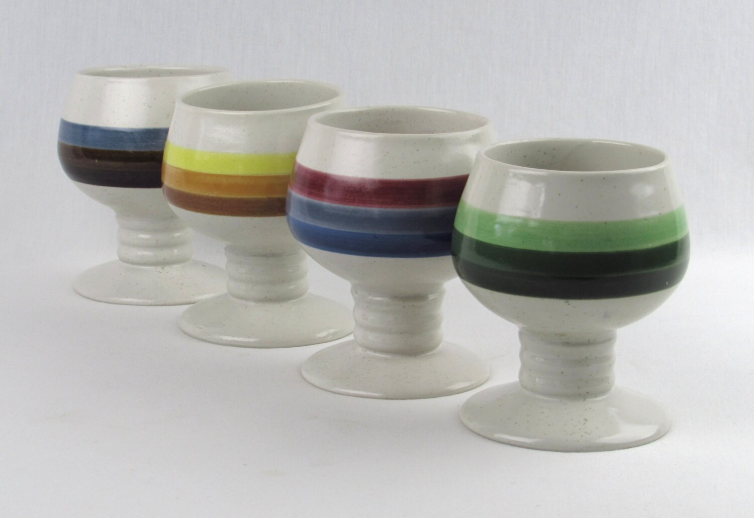 Gray Studio Pottery Goblet Set main image 1