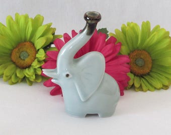 Good Luck Trunk Up Feng Shui Baby Elephant Figurine