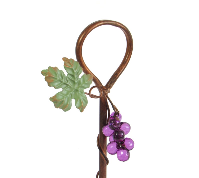 Wine Bottle Holder Two Wine Bottle Rack Grapes and Leaf Etsy