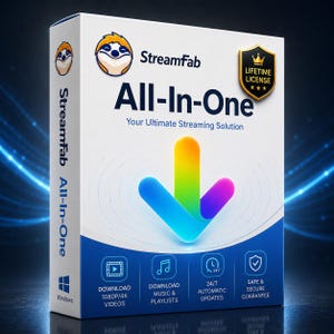 StreamFab All-In-One Video Downloader | Offline Viewing & Media Management | Lifetime License