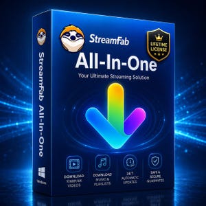 StreamFab All-In-One Video Downloader | Offline Viewing & Media Management | Lifetime License