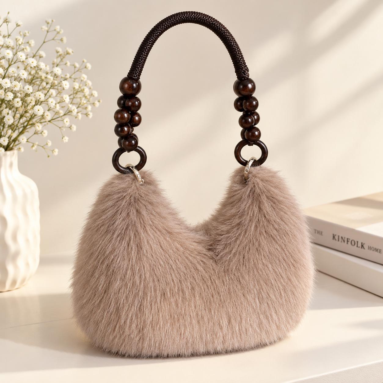 Y2k Fur Bag - Etsy