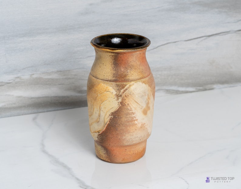 Wood-Fired Pottery Vase