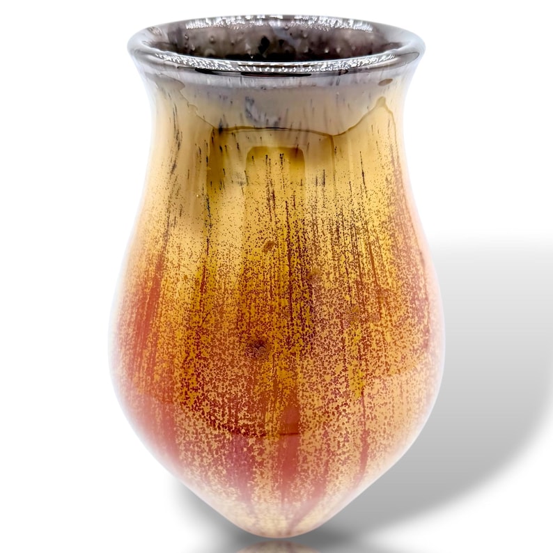 Golden Sunset Vase by Mark Barta — detail view 2