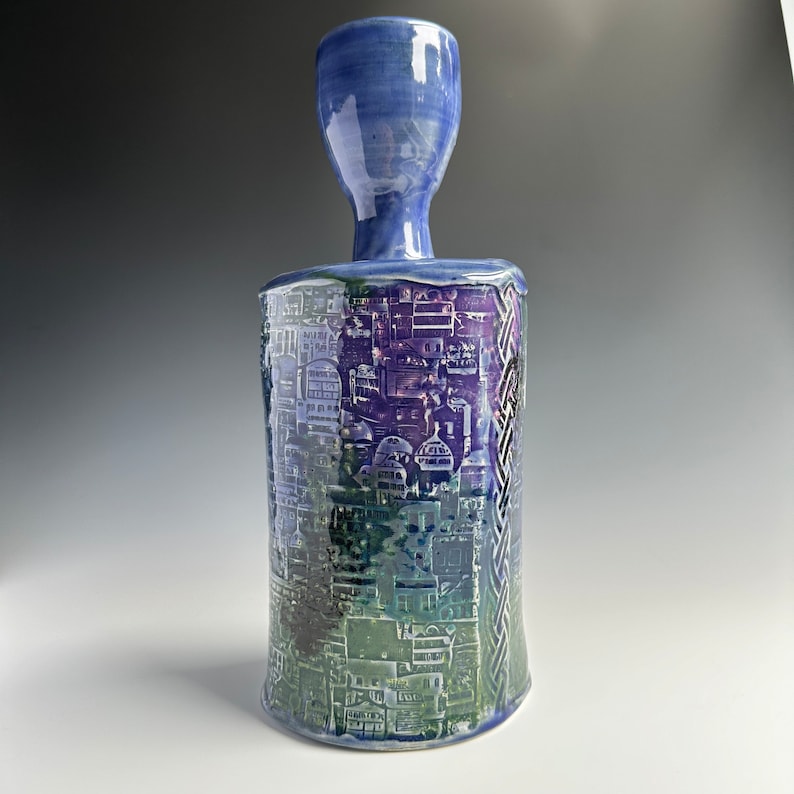 Multicolor Surface Vase by Mark Barta — detail view 2