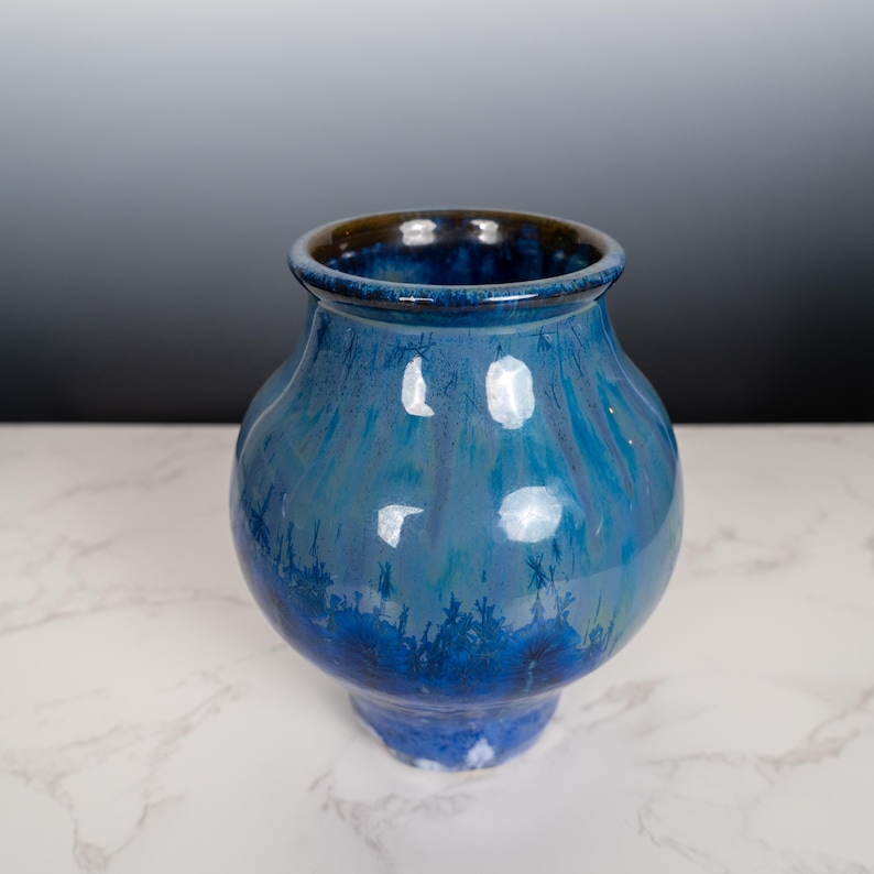 Aurora Borealis Vase — No. 2 by Mark Barta — detail view 3