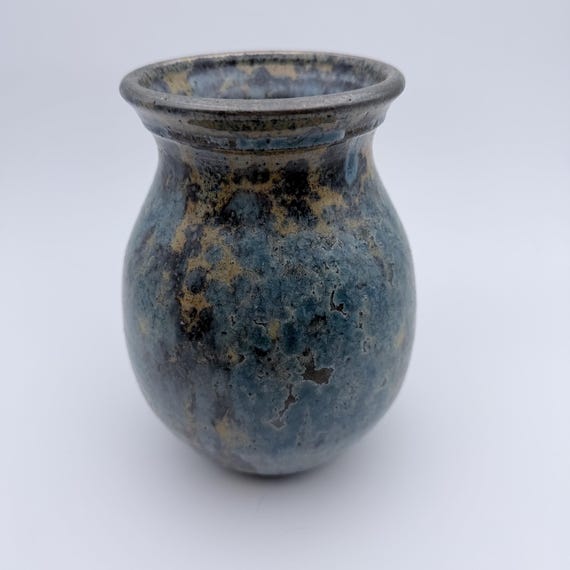 Crystalline Vase — Dark Clay, view 3