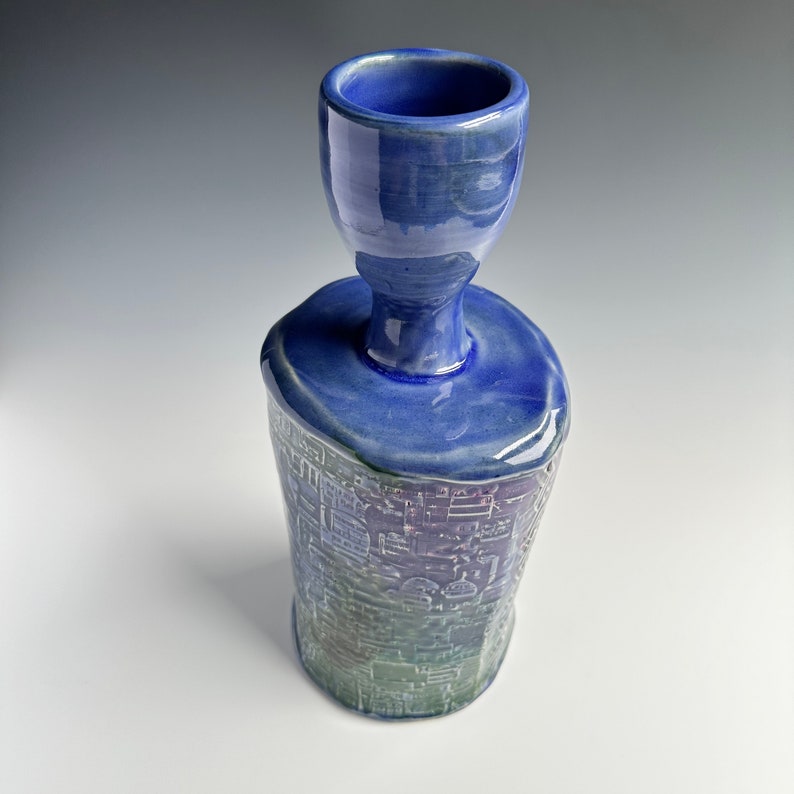 Multicolor Surface Vase by Mark Barta — detail view 3
