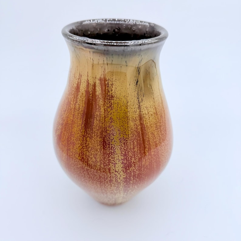 Golden Sunset Vase by Mark Barta — detail view 3