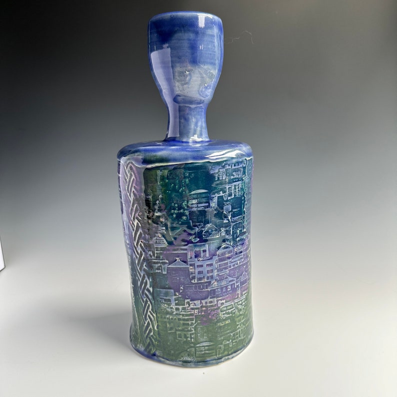 Multicolor Surface Vase by Mark Barta — detail view 5