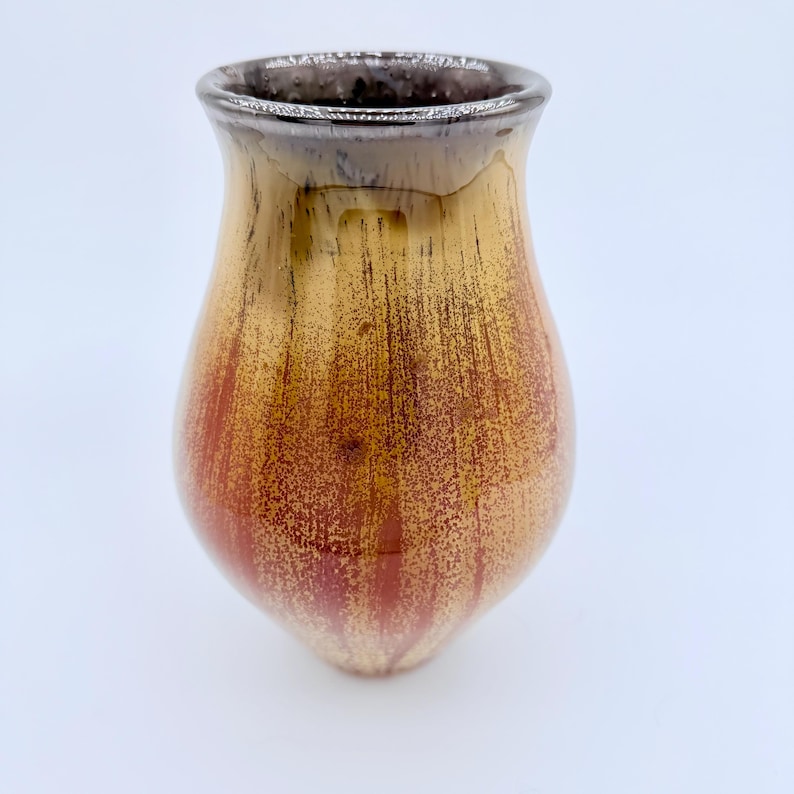 Golden Sunset Vase by Mark Barta — detail view 4