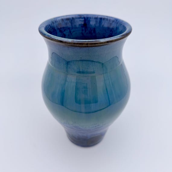 Aurora Borealis Crystal Glaze Vase, view 3
