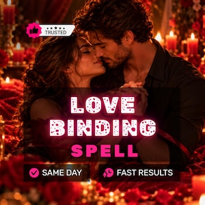 Love Binding Spell | Binding Spell for Devotion, Commitment & Lasting Love | Red Thread Spell Casting + Photo Proof