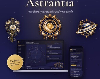 Rivista di astrologia Astrantia / Tema natale, transiti, compatibilità (download digitale)