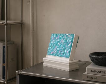 Sirena Sculptural Light Object, Modern 3D Printed LED Decor
