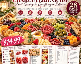 Ultieme Charcuteriegids PDF | Ideeën voor borrelplanken, recepten, combinaties & feestplanner