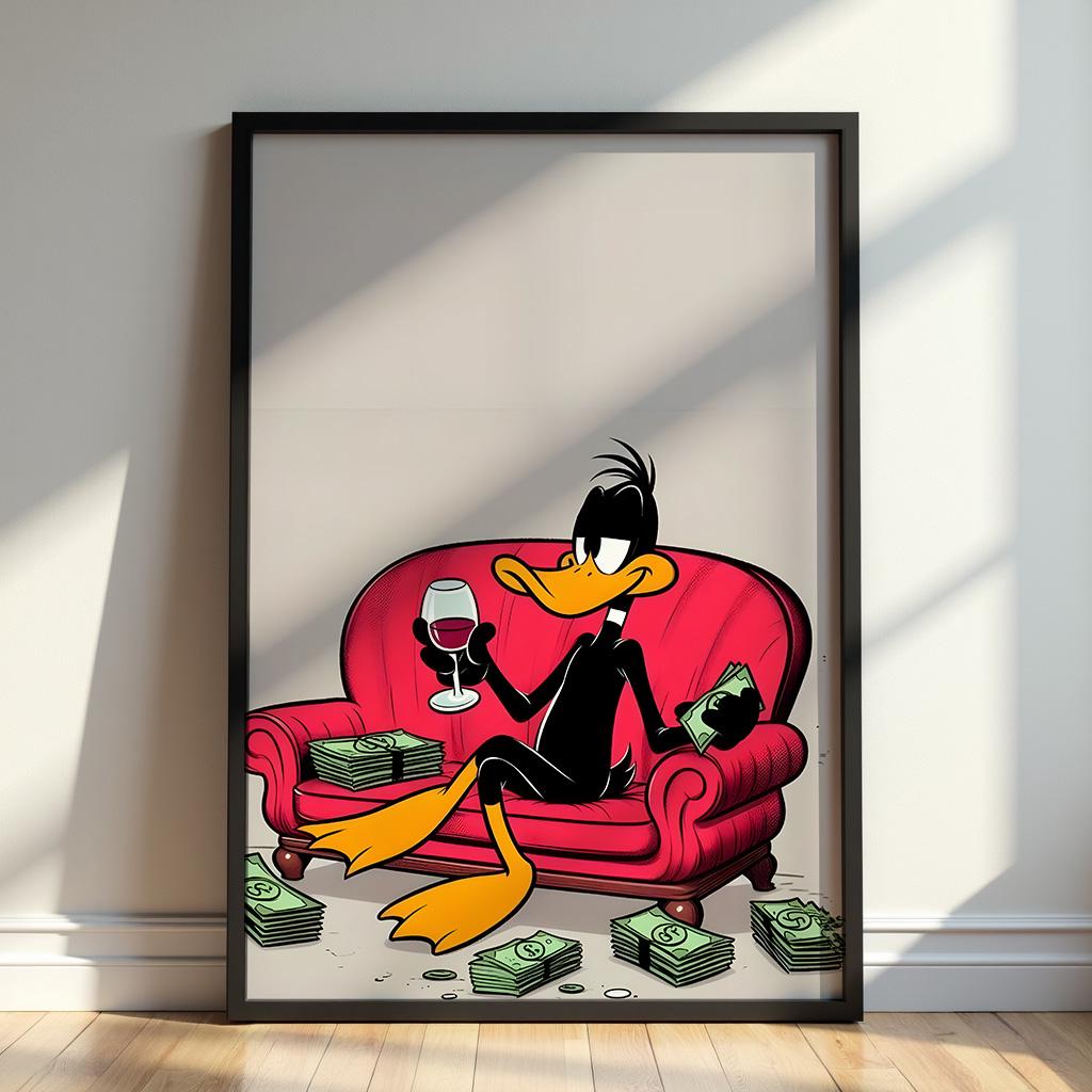 Looney toons poster - Etsy 日本