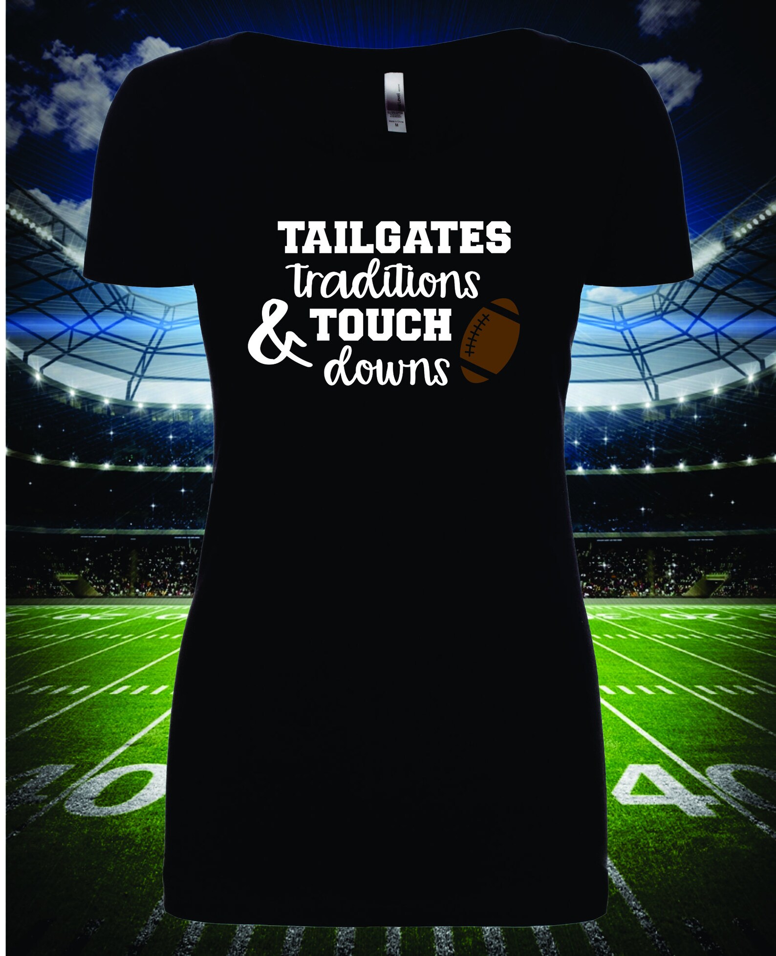 tailgate cut shirts