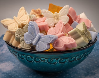 Butterfly soap favors Bulk Easter mini soap bars Wedding guest favors Baby shower favors Artisan soap