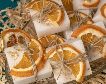 Mini pains de savon Cadeaux invités de mariage en vrac Savon au lait de chèvre et à l'avoine Cadeaux de mariage et de baby shower