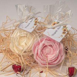 Ziegenmilch Pfingstrose Blütenseife Rose Muttertagsgeschenk Hochzeit favorisiert Seifenstücke lose Dekorative Seifenstücke Brautparty Geschenkidee