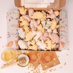 Mini Animal Soap Favors: Natural Goat Milk Soap for Kids