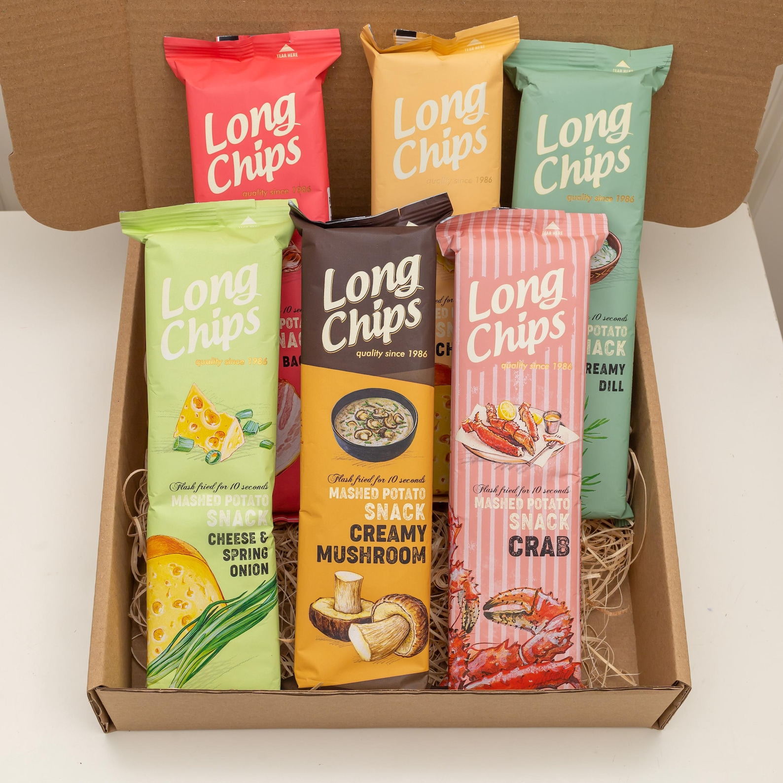 Latvian Local Snack Basket Long Potato Chips Traditional Food to Taste ...