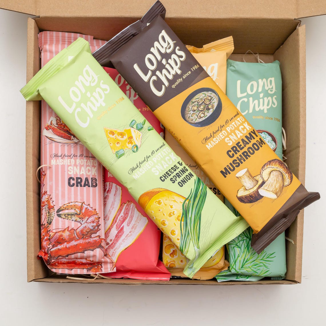 Latvian Local Snack Basket Long Potato Chips Traditional Food to Taste ...