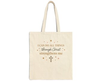 Cotton Canvas Tote Bag