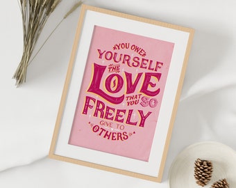 Download Self Love Quote Etsy