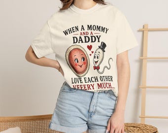 The Talk | Biology Humor Tee | Anatomy Pun Shirt | Medical Student Gift | Bio Teacher Gift | BioThreads | Pregnancy Announcement