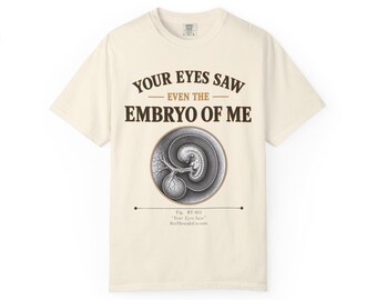 Embryology T-Shirt, Vintage Embryo Anatomy Illustration, Biology Teacher Gift