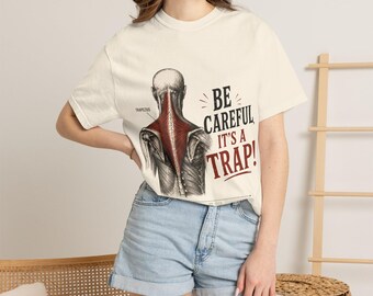 Biology Gift | Trapezius Muscle Pun Tee | Physical Therapy Gift | Anatomy Gift | PT Student | Medical Student | BioThreads