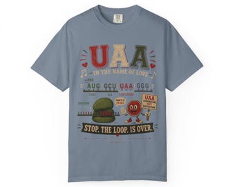 UAA in the Name of Love | Stop Codon Shirt | Biology Humor Tee | Genetics Gift | Molecular Biology | Medical Student | BioThreads