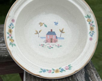International Tableworks Heartland 7774 Miska na płatki zbożowe Vintage 1994 Farmhouse Kamionka