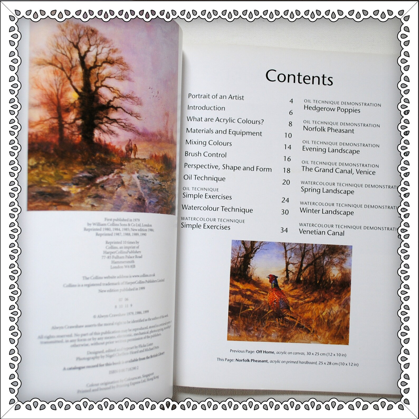 Learn to Paint With Acrylics by Alwyn Crawshaw ISBN Etsy UK