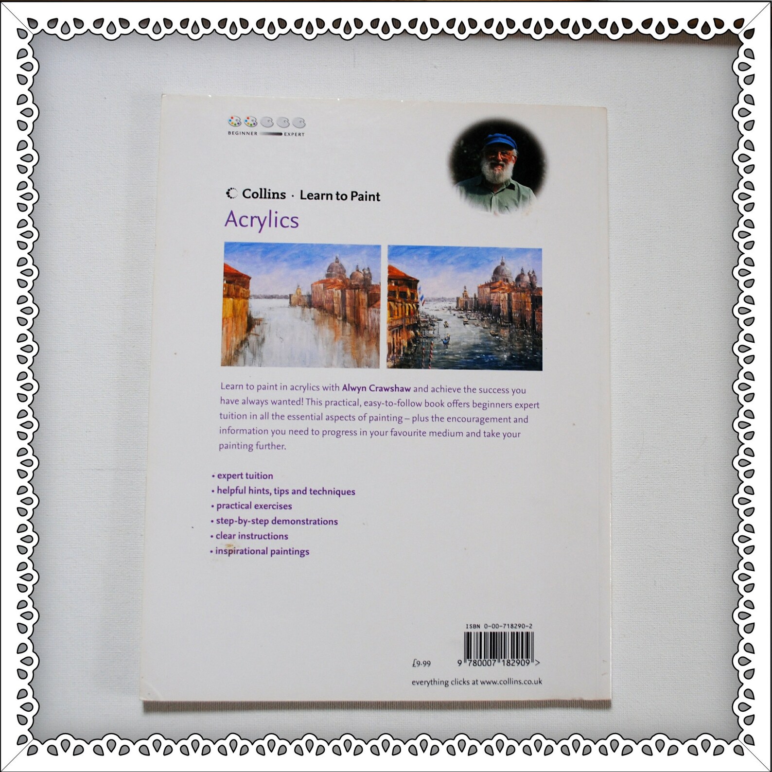 Learn to Paint With Acrylics by Alwyn Crawshaw ISBN Etsy UK