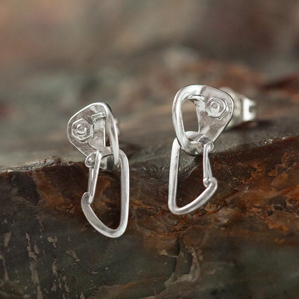 Earrings "For a rock climbing girl"