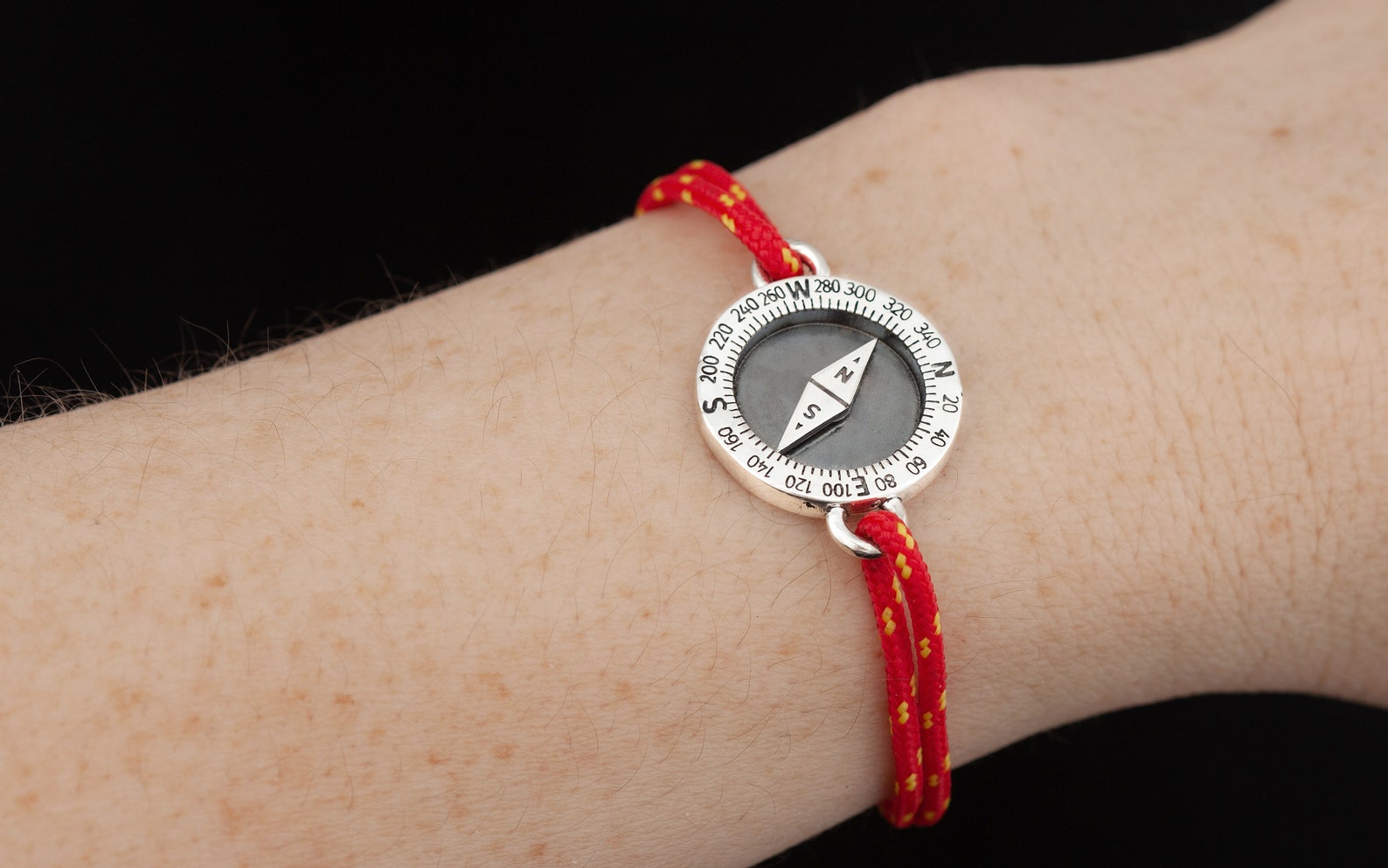 Bracelet Compass Etsy