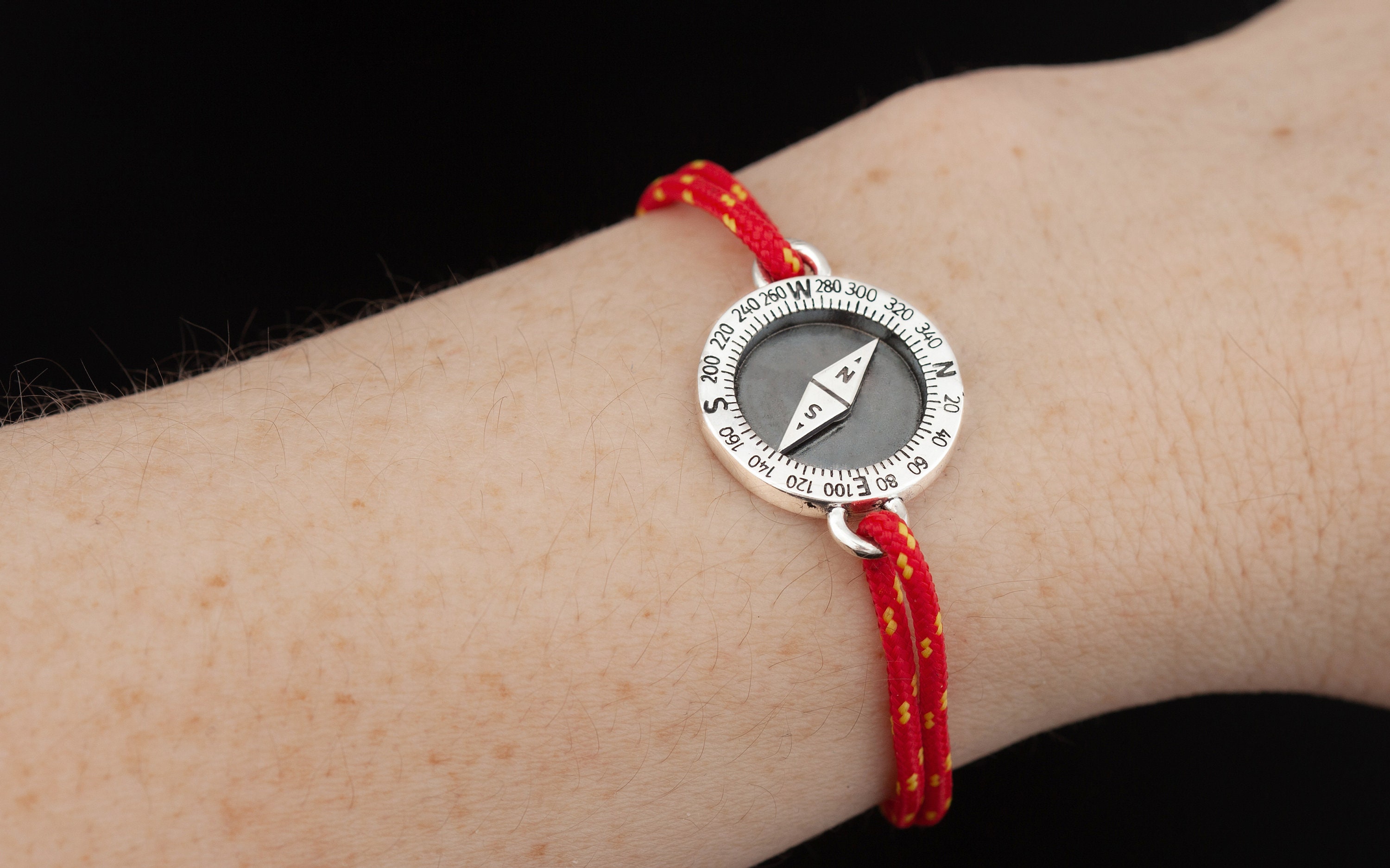 Bracelet Compass Etsy